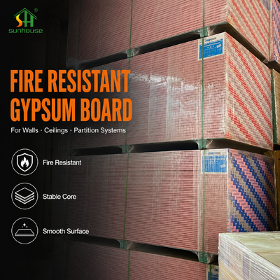 Good price Fire Rated Gypsum Board Type X Ratings Standards and Specification Guide online