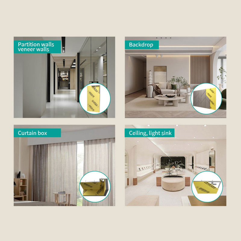 12mm Ordinary Fiberglass Gypsum Board Durable 1220mm X 2440mm