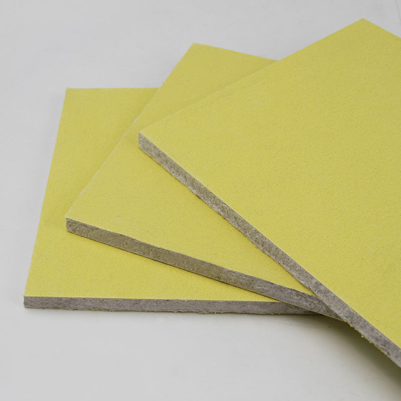 1220mm X 2440mm Fiberglass Gypsum Board Reinforced Fire Resistant