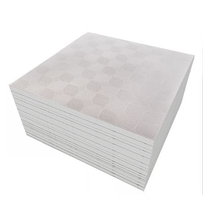 Good price Laminated PVC Film Facing on Pressed Gypsum Core PVC Gypsum Ceiling Panels for Performance in Exposed Grid Suspended Ceiling Systems online