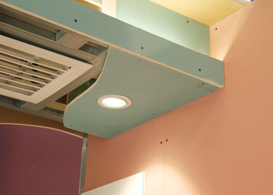 Easy Installation Gypsum Board 4x8ft 12mm For Commercial Building Partition And Soundproofing
