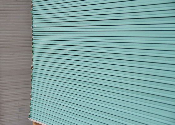 1200mm Width Green Gypsum Board Water Resistant Plaster Board For Drywall Sheet And Ceilings