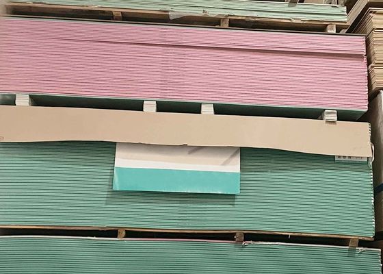 New Style Knauf Good Flatness Mildew-Resistant Gypsum Board With Modern Decoration Used For Plaster Ceiling