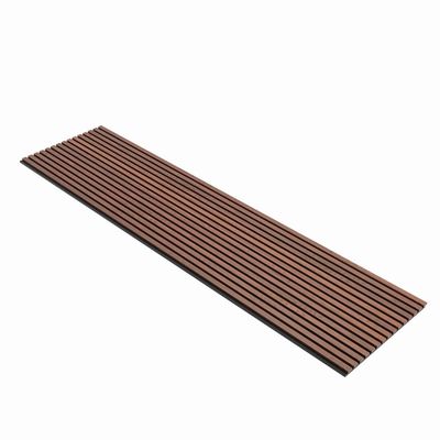 Good price 122x2440mm Acoustic Wooden Slats Wall MDF Board For Indoor Decoration online