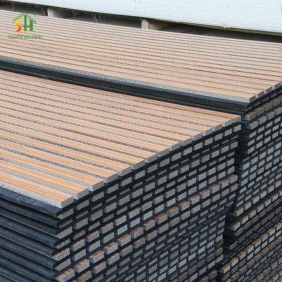 High Quality Acoustic Panel Diffusion Wall Soundproofing Slat Wooden Fiber Sound Proof Wall Panels