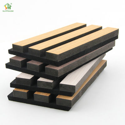 Good price New Arrivals Office Studio Akupanel Wooden Slatted Sound Absorbing Proofing Boards Wood Slat Wall online