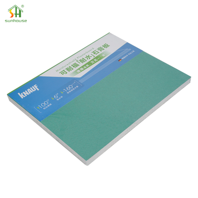 9.5mm Standard Gypsum Plasterboard 1220x2440mm 4x8ft For Interior Ceiling And Partition