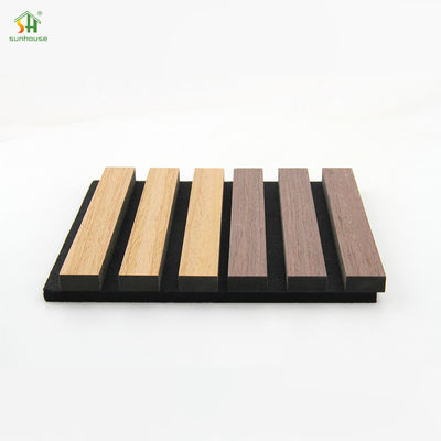 Good price Acoustic Slat Wall Panel with Noise Reduction Coefficient 1.1 More Than 5 Years Warranty and 3D Model Design online