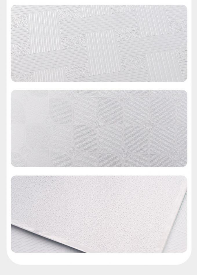 Lightweight PVC Gypsum Ceiling Board Moisture Resistant For Hotel Library 0