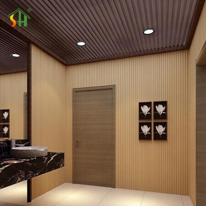 Wood Composite Interior Fluted Panels Wpc Wall Panel Clading Wall Panel ...